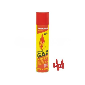 Butaanigaas tulemasinate või gaasipõletite täitmiseks, 300 ml