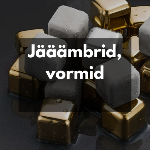Jääämbrid, vormid