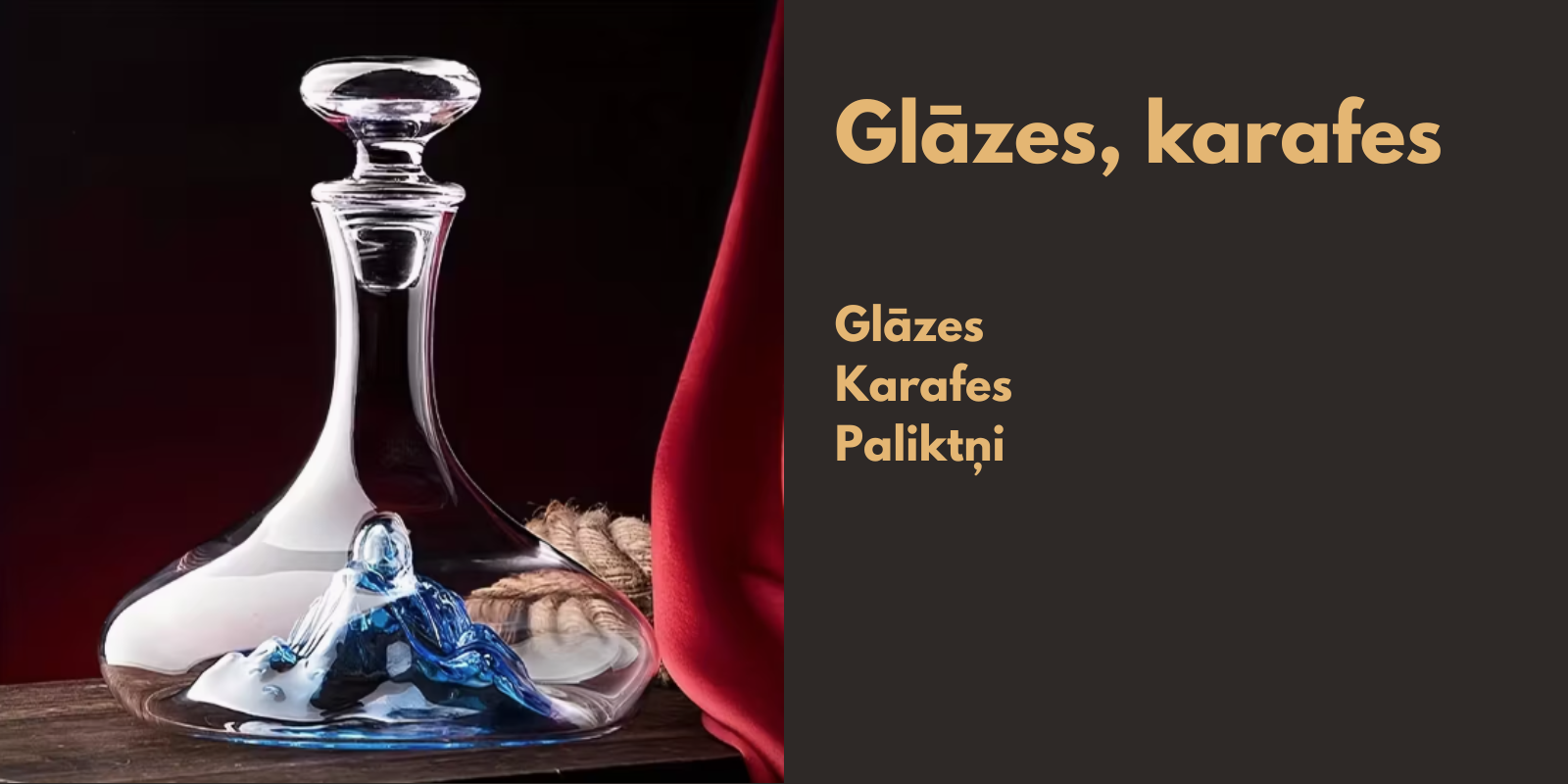 Viski klaasid ja karahvinid