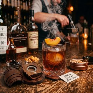 🍹 Selle Reede Retsept: Suitsune „Virsiku Manhattan“